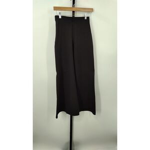 Quince Black Wide-Leg Pants